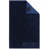 JOOP! Serviette bleu marine / bleu roi