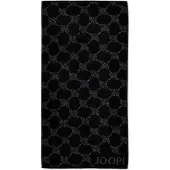 JOOP! Serviette de douche gris / noir