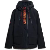 Superdry Veste mi-saison 'Ultimate' orange / noir