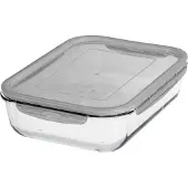 Gastromax 7706 Boîte fraîcheur en verre , 2,7 litres, grise