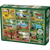 Cobble Hill Puzzle Vues du lac 1000 pièces