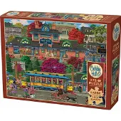 Cobble Hill Puzzle Pièces XXL - Station de Tramway - 200 à 499 pièces