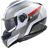 LS2 Casque modulable LS2 FF908 Strobe II Monza noir, gris et rouge XXL
