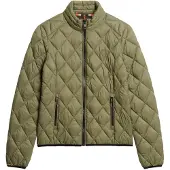 Superdry Diamond Fuji Lite Padded Jacket Vert 2XS Femme