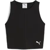Puma Wardrobe Ess Cropped Sleeveless Top Noir XS Femme
