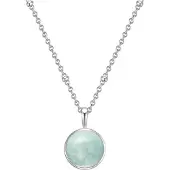 Glanzstücke Chaîne opal / argent