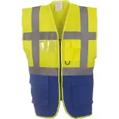 Yoko Gilet multifonction haute visibilité Jaune M