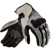 REV'IT! REV’IT! Cavern Light Grey Black Gloves Taille M
