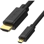 UNITEK Y-C182 Câble HDMI 2.0 4K60HZ 2M Noir (2 m), Câble vidéo, Noir