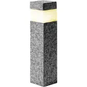 Garden Lights Lampe de jardin 12 volts Deva Aspect pierre 45 cm