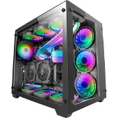 Mars Gaming Mcv3 Boîtier tour PC Noir Noir One Size
