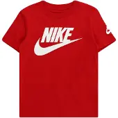 Nike T-Shirt 'Futura Evergreen' rouge / blanc