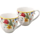 Villeroy & Boch Set de tasses 2 pièces SPRING AWAKENING, Tasse, Jaune
