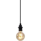 QAZQA Suspension d'extérieur noire IP44 - Cava