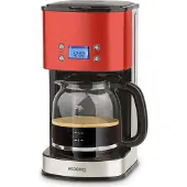 H.Koenig HKoenig Machine à café avec minuterie MG30 rouge