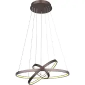 Globo Lighting Lampe à suspendre métal café mat, LED