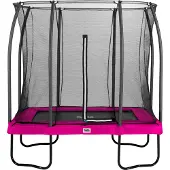Salta Comfort Edition Trampoline - 214x153cm - Rectangulaire - Rose