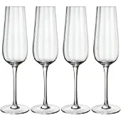 Villeroy & Boch Rose Garden champagneglas 28 cl set van 4