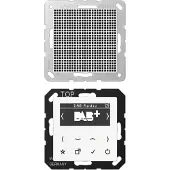 JUNG DABA1WW Smart Radio DAB+ Mono Set (DABA1WW)