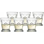 La Rochère 6x Verre à eau Versailles, Verres, Transparent