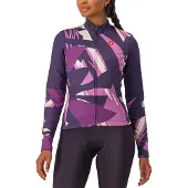 Castelli Tropicale Long Sleeve Jersey Violet XL Femme