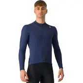 Castelli Espresso Thermal Long Sleeve Jersey Bleu 3XL Homme