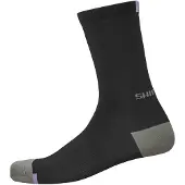 Shimano Hommes, Chaussettes de sport, Performance (41 - 44, M/L), Noir