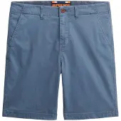 Superdry Homme Short Chino Vintage International Coupe Ajustée Blue Taille: 30