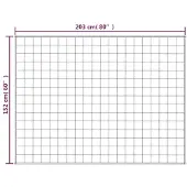 vidaXL Couverture lestée Crème clair 152x203 cm 7 kg Tissu