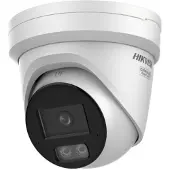 Hikvision Lumière hybride intelligente de 8 mégapixels avec (3840 x 2160 pixels), Caméra réseau, Blanc