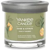 Yankee candle Bougie tumbler sauge et agrumes Signature (sauge et agrumes) - 122,0 g