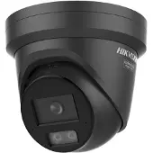 Hikvision Lumière hybride intelligente de 8 MP avec (3840 x 2160 pixels), Caméra réseau, Noir