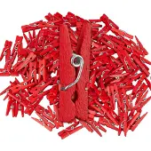 Relaxdays 400x mini pinces à bois