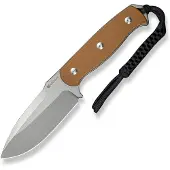 SENCUT Toxodon S24036-3 Stonewashed Brown G10, couteau fixe
