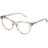 Furla Lunettes de vue - - VFU877 - Gris transparent - Acétate - 51/19/140