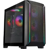 Silverstone FARA 312 Boîtier Micro-ATX, verre trempé