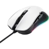 Trust GXT 922W Ybar Souris Gamer avec Éclairage RGB - Blanc