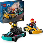 LEGO Jeu De Construction De Karts Et De Pilotes De Course