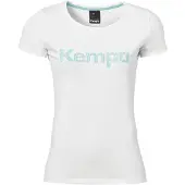 Kempa Handball Graphic T-shirt manches courtes dames t-shirt d'entraînement blanc taille L