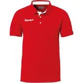 Kempa Prime Short Sleeve Polo Rouge 140 cm Enfants