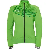 Kempa Wave 26 Poly Tracksuit Jacket Vert L Femme