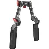 SmallRig 2002f Handle Kit Rosette Cheese Short Arm Argenté