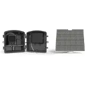 Brinno Asp1000-p Solar Power Kit Argenté