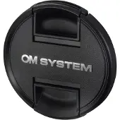 OM SYSTEM LC-95, Bouchon d'objectif, Noir