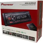 Pioneer MVH-S220DAB - Auto - Digital Receiver - im Armaturenbrett - Einzel-DIN - 50 Watt x 4