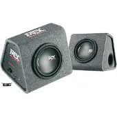 MTX Audio Amplified RTP8 Classe-D Subwoofer avec caisson de basses Ø20 cm 120 W RMS