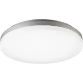 Sigor Luminaire apparent Circel 400mm argent Plafonnier 38W 4000K IP20 110° 4200lm