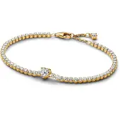 Pandora Sparkling Heart Tennis Bracelet