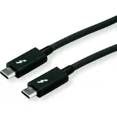 Roline 11.02.9042 Thunderbolt cable 2 m Black
