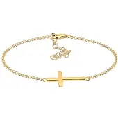 Elli Bracelet 'Kreuz' or